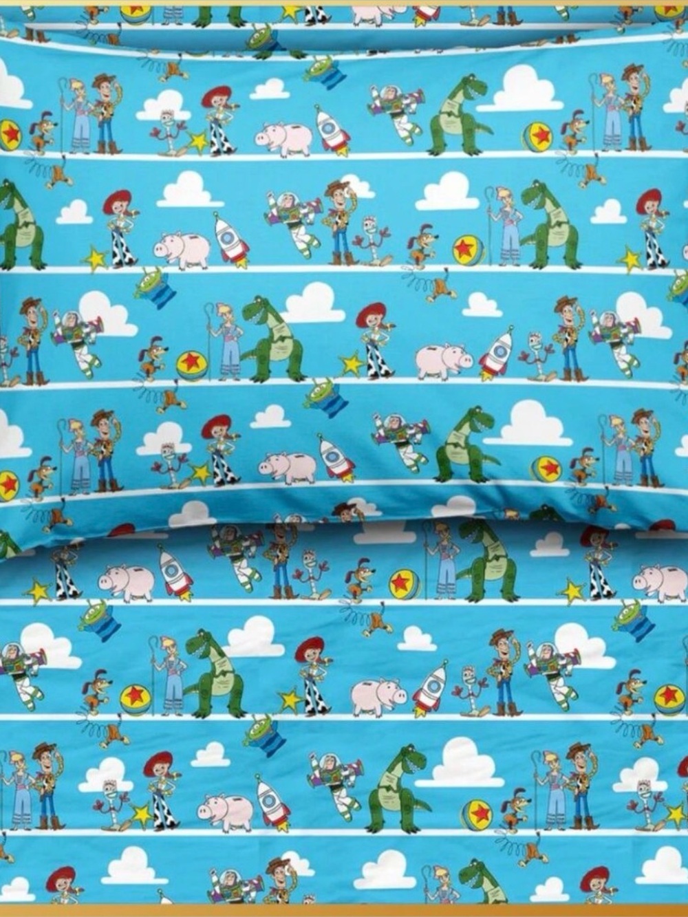 Little Sleepies Disney Pixar Toy Story Adventures Twin Sheet Set